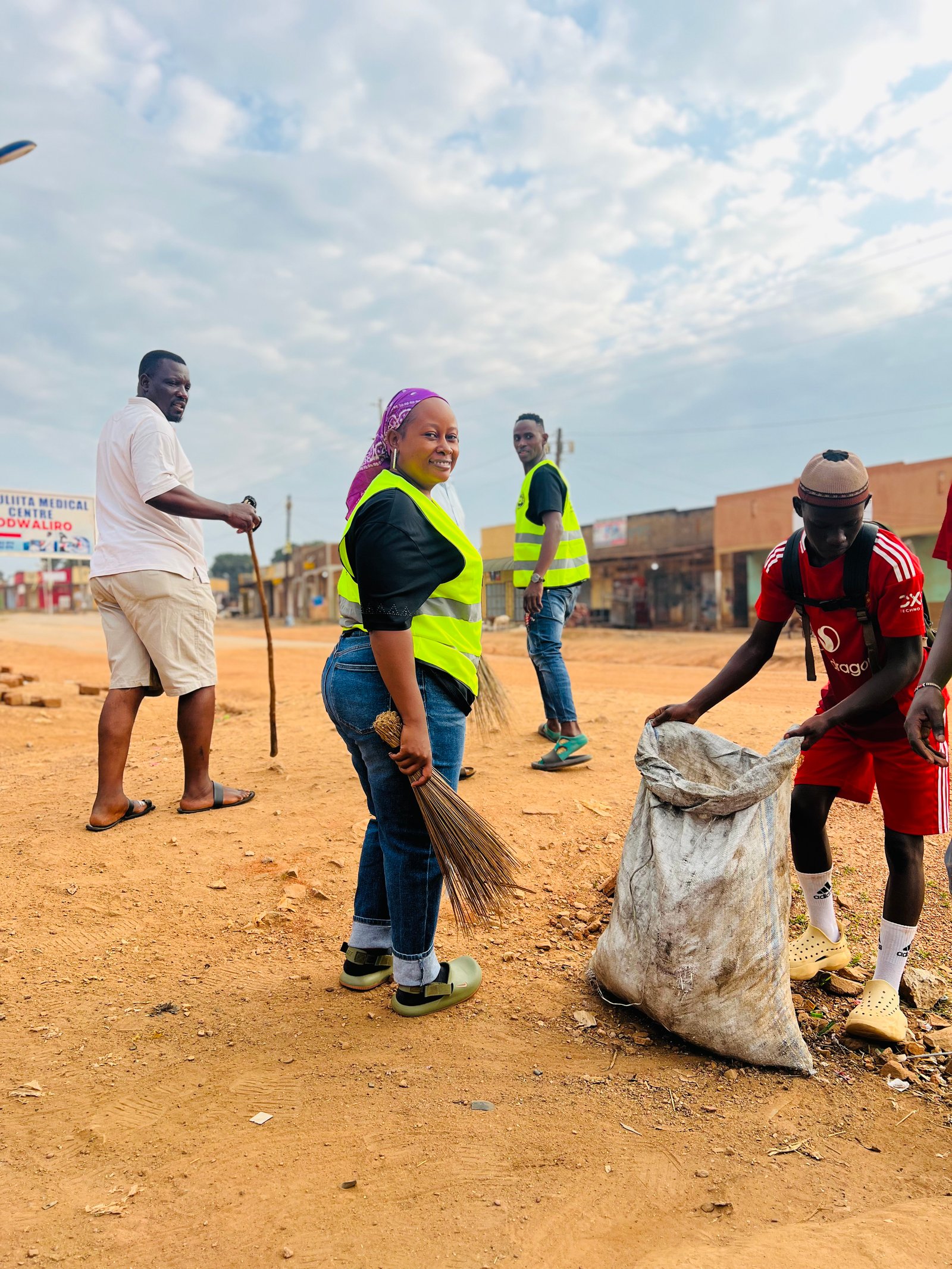 Masulita cleaning and community service